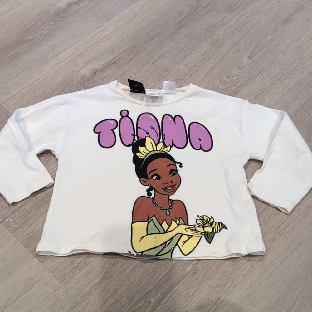 Zara Disney NEW Tiana tee 12-18 mo